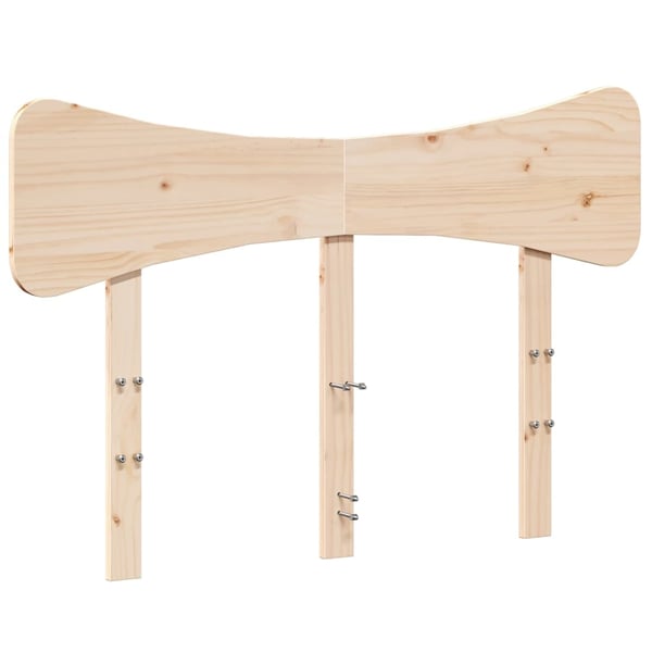 vidaXL Hodegavl 120 cm heltre furu
