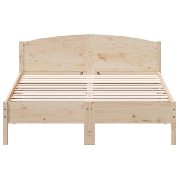vidaXL Sengeramme uten madrass 150x200 cm heltre furu