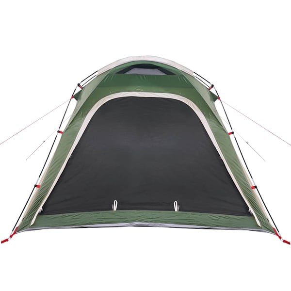 vidaXL 4-personers campingtelt vandtæt quick-release grøn