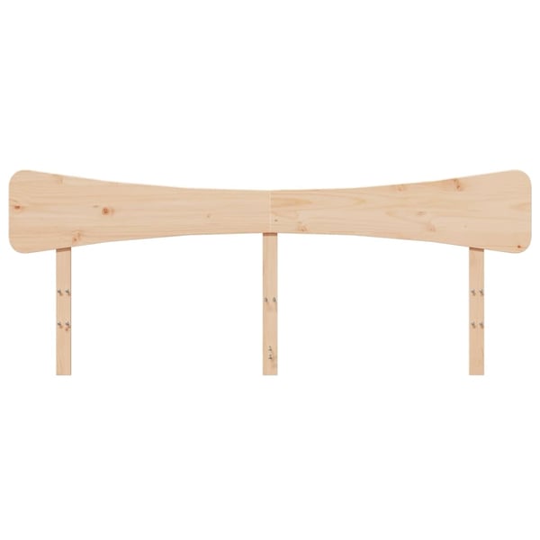 vidaXL Hodegavl 200 cm heltre furu