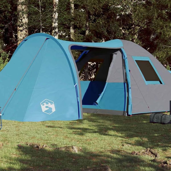 Kuppeltelt For Camping 4 Personer Kamuflasje Vanntett main image 0
