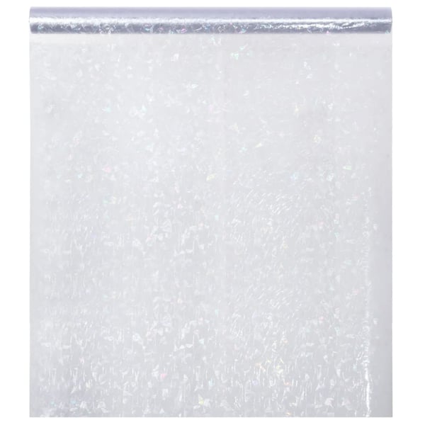 vidaXL Ikkunakalvo himmeä 3D sateenkaarikuvio 90x2000 cm PVC