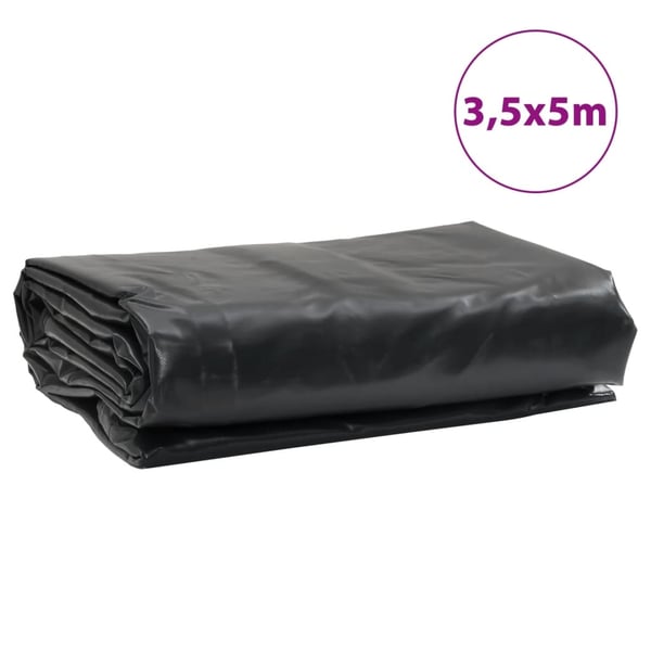 vidaXL presenning 3,5x5 m 650 g/m² antracitgrå