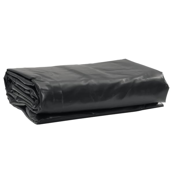 vidaXL presenning 5x5 m 650 g/m² sort