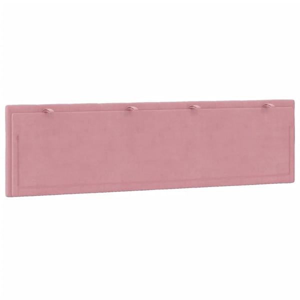 vidaXL gavlpude 180 cm velour pink