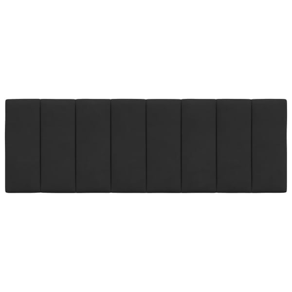 vidaXL gavlpude 140 cm velour sort