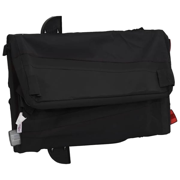 vidaXL cykelanhænger 45 kg jern sort