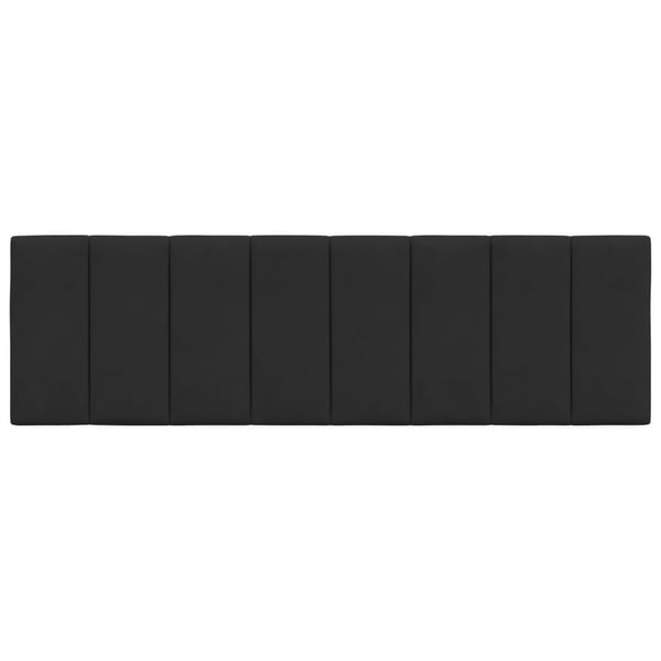vidaXL gavlpude 160 cm velour sort