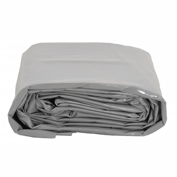 vidaXL presenning 5x6 m 650 g/m² grå