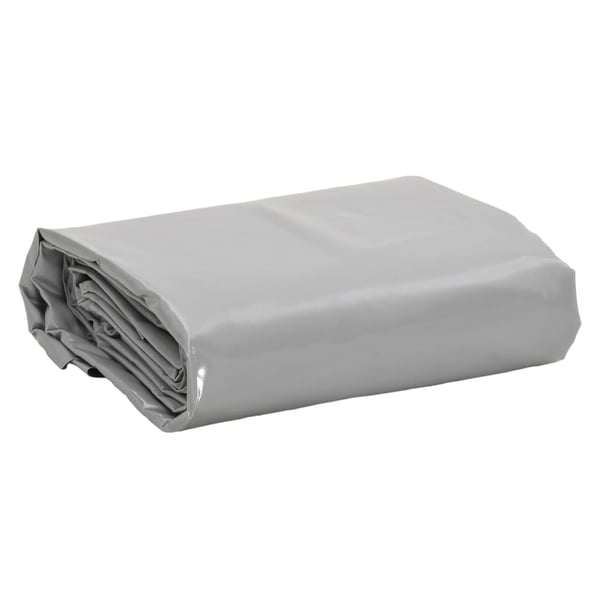 vidaXL presenning 5x5 m 650 g/m² grå
