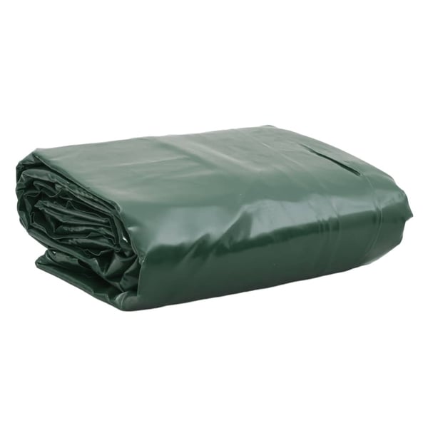 vidaXL presenning 5x5 m 650 g/m² grøn