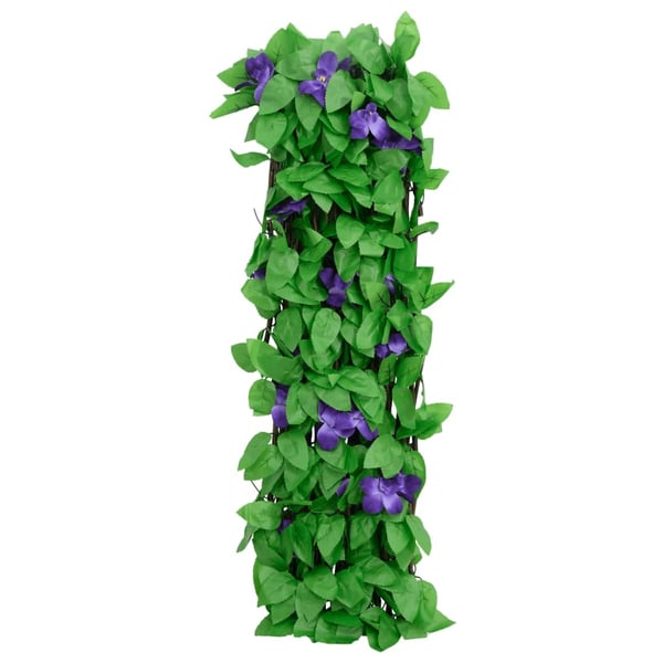 vidaXL Utvidbart espalier med kunstig eføy grønn 180x70 cm