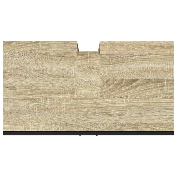 vidaXL underskab til håndvask 60x33x60 cm konstrueret træ sonoma-eg