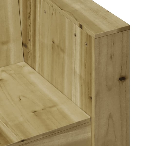 vidaXL Puutarhansohva 79x60x62 cm kyllästetty mänty