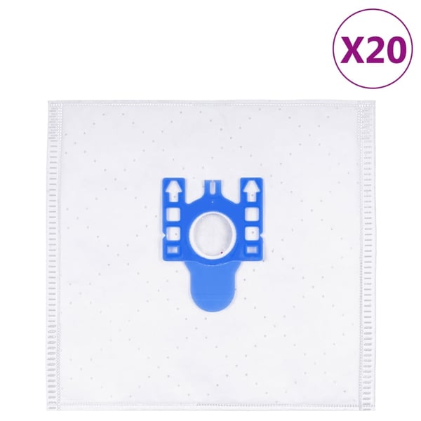vidaXL Imurin pölypussit Miele GNH 20 kpl