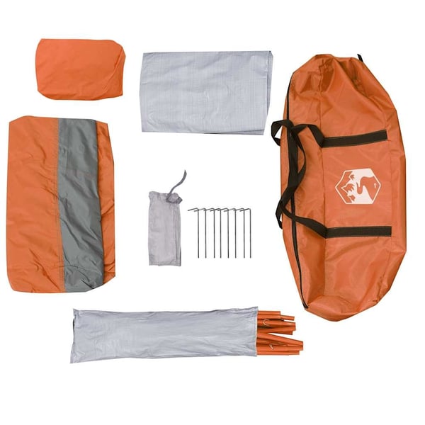 vidaXL Toalettält orange vattentät