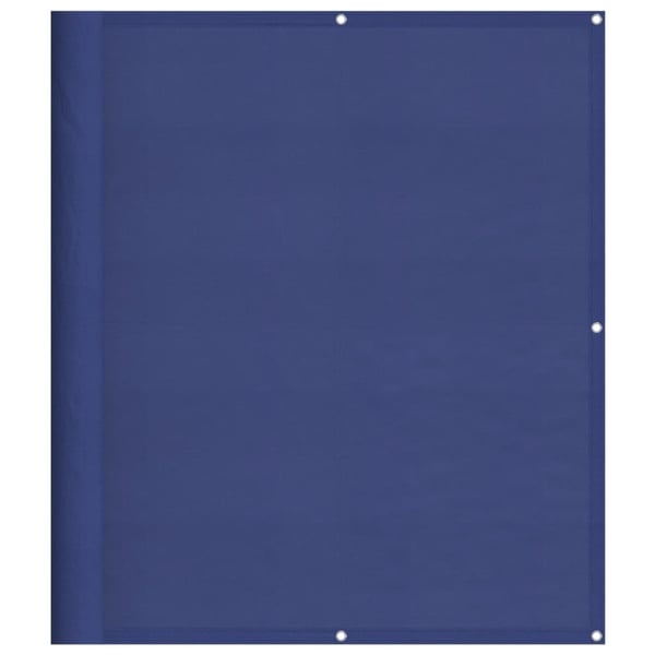 vidaXL Balkongskjerm blå 120x1000 cm 100% polyester oxford