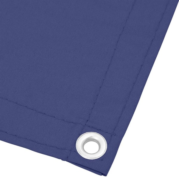 vidaXL Balkongskjerm blå 120x800 cm 100% polyester oxford