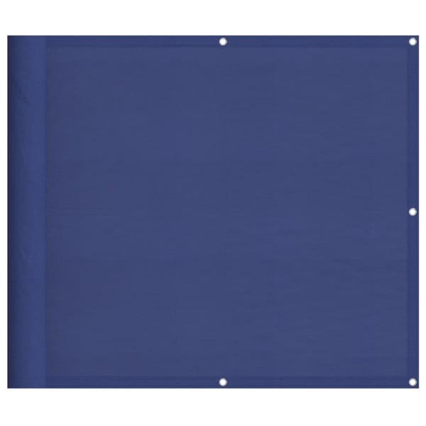 vidaXL Balkongskjerm blå 90x1000 cm 100% polyester oxford