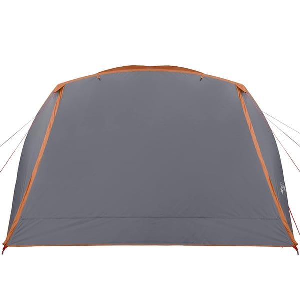 vidaXL Campingtelt med veranda 4 personer oransje vanntett