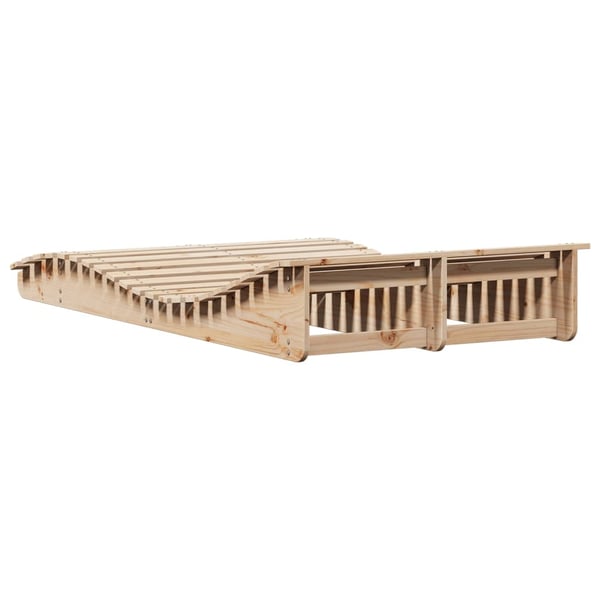 vidaXL Solseng 205x110x31,5 cm heltre furu