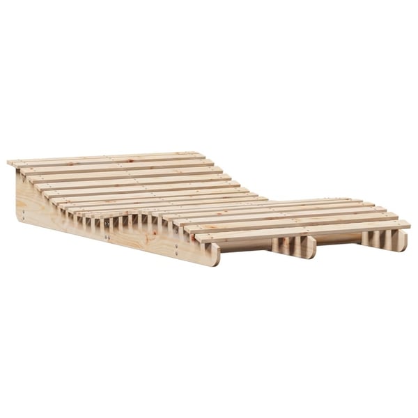 vidaXL Solseng 205x110x31,5 cm heltre furu