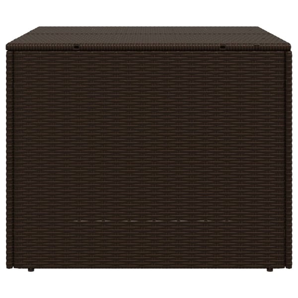 vidaXL Putekasse brun 291L cm polyrotting