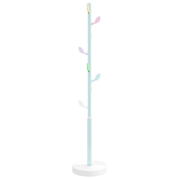 vidaXL stumtjener 172 cm pulverlakeret jern blå