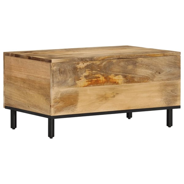 vidaXL Salongbord 80x50x40 cm heltre furu