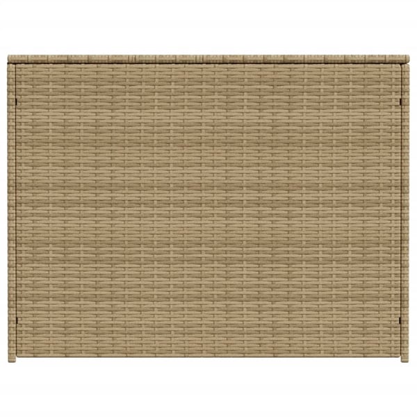 vidaXL Putekasse blandet beige 984L cm polyrotting