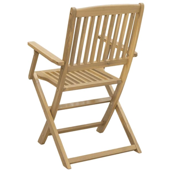 vidaXL Sammenleggbare hagestoler 2 stk 58x54,5x90 cm heltre akasie