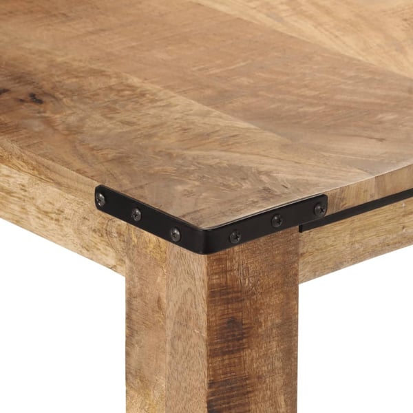 vidaXL spisebord 180x90x75 cm massivt mangotræ