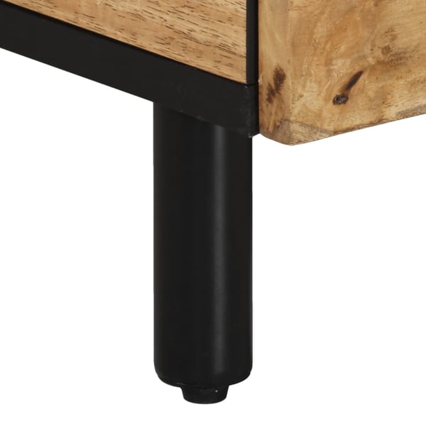 vidaXL Salongbord 80x54x40 cm heltre mango