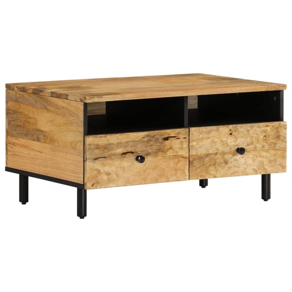 vidaXL Salongbord 80x54x40 cm heltre mango