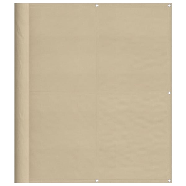 vidaXL altanafskærmning 120x1000 cm 100 % polyester beige