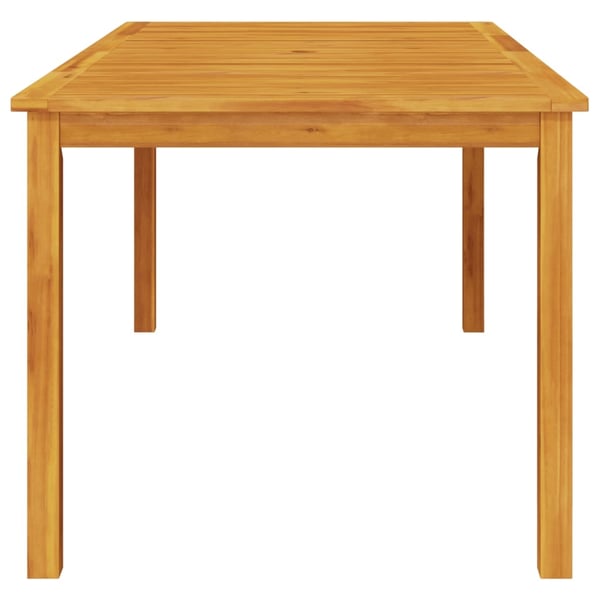 vidaXL Utendørs spisebord 180x90x75 cm heltre akasie