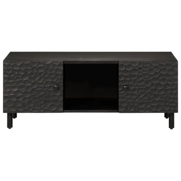 vidaXL Salongbord svart 100x54x40 cm heltre mango