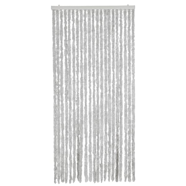 vidaXL Hyönteisverho harmaa 100x220 cm chenille