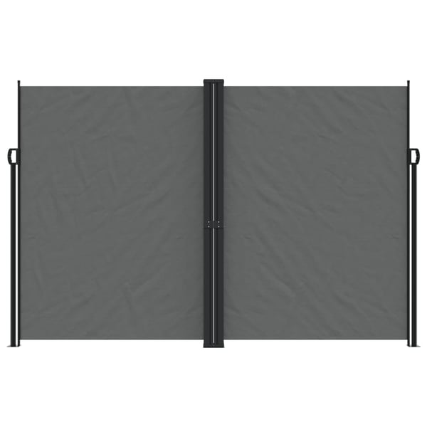 vidaXL Uttrekkbar sidemarkise 220x1200 cm antrasitt