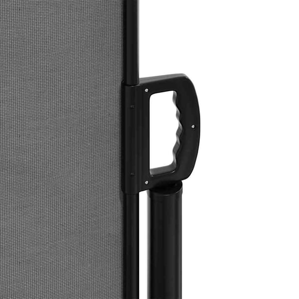 vidaXL Uttrekkbar sidemarkise antrasitt 120x600 cm