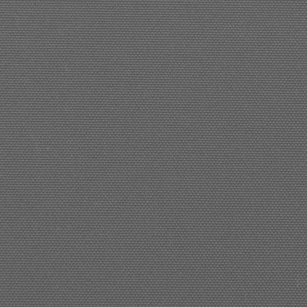 vidaXL sammenrullelig sidemarkise 200x600 cm antracitgrå