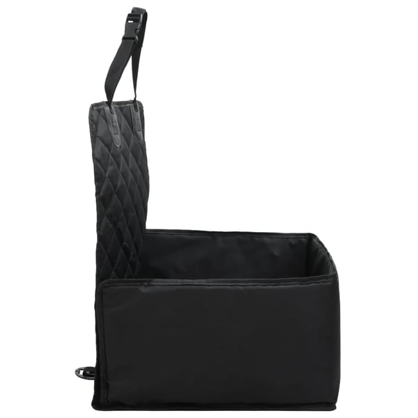 vidaXL bilsæde til hund 45x45x25/55 cm sort