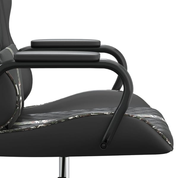 vidaXL gamingstol kunstlæder sort og camouflage