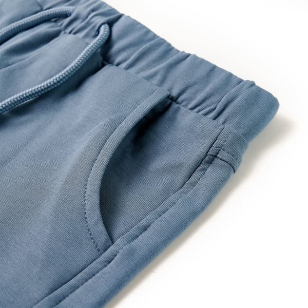 vidaXL Shorts til børn str. 116 med snøre mørkeblå