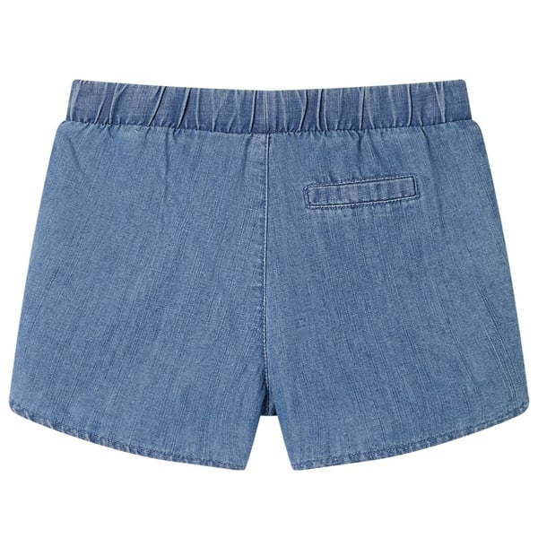 vidaXL Barneshorts denimblå 104