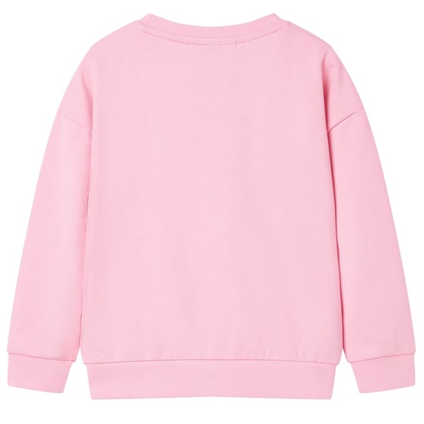 vidaXL Sweatshirt til børn str. 128 lyserød