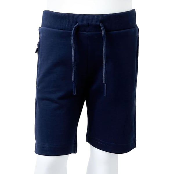vidaXL Shorts til børn str. 116 marineblå