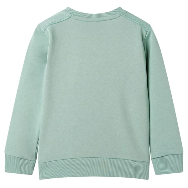 vidaXL Sweatshirt til børn str. 104 lys kakifarve