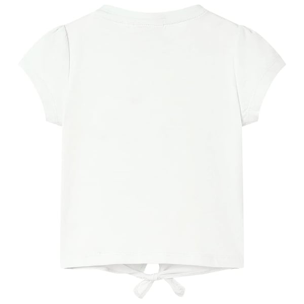vidaXL Lasten T-paita ecru 128