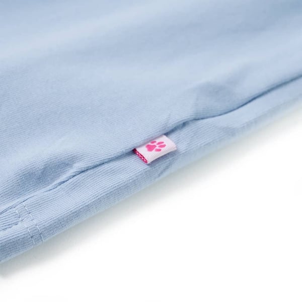 vidaXL T-shirt til børn str. 104 blå